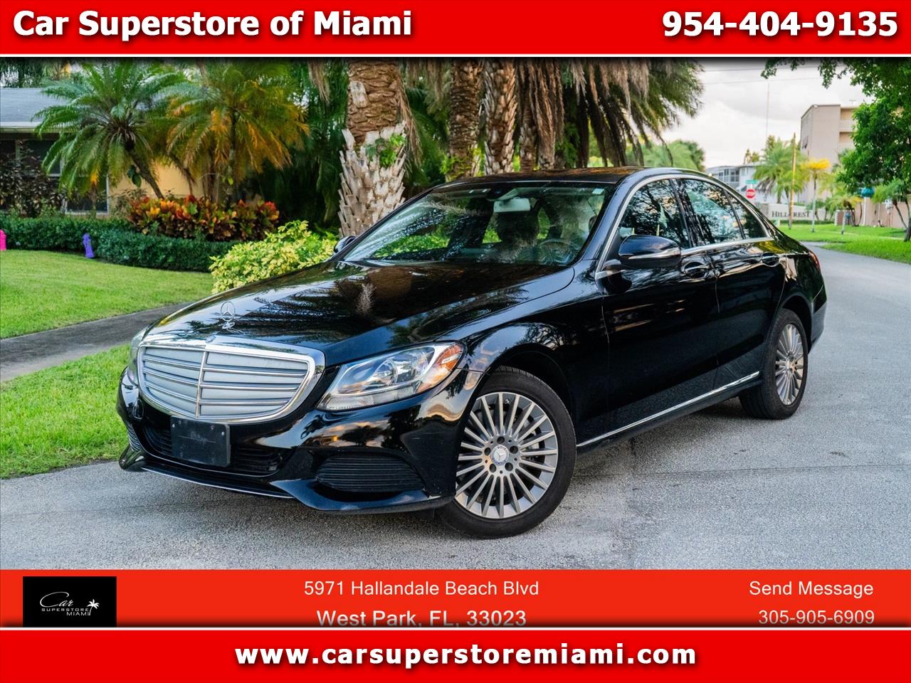 2015 Mercedes-Benz C-Class C 300 4MATIC Sedan 4D