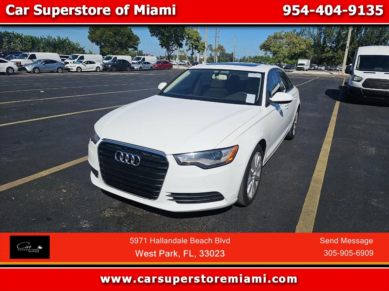 2014 Audi A6 2.0T Premium Plus Sedan 4D