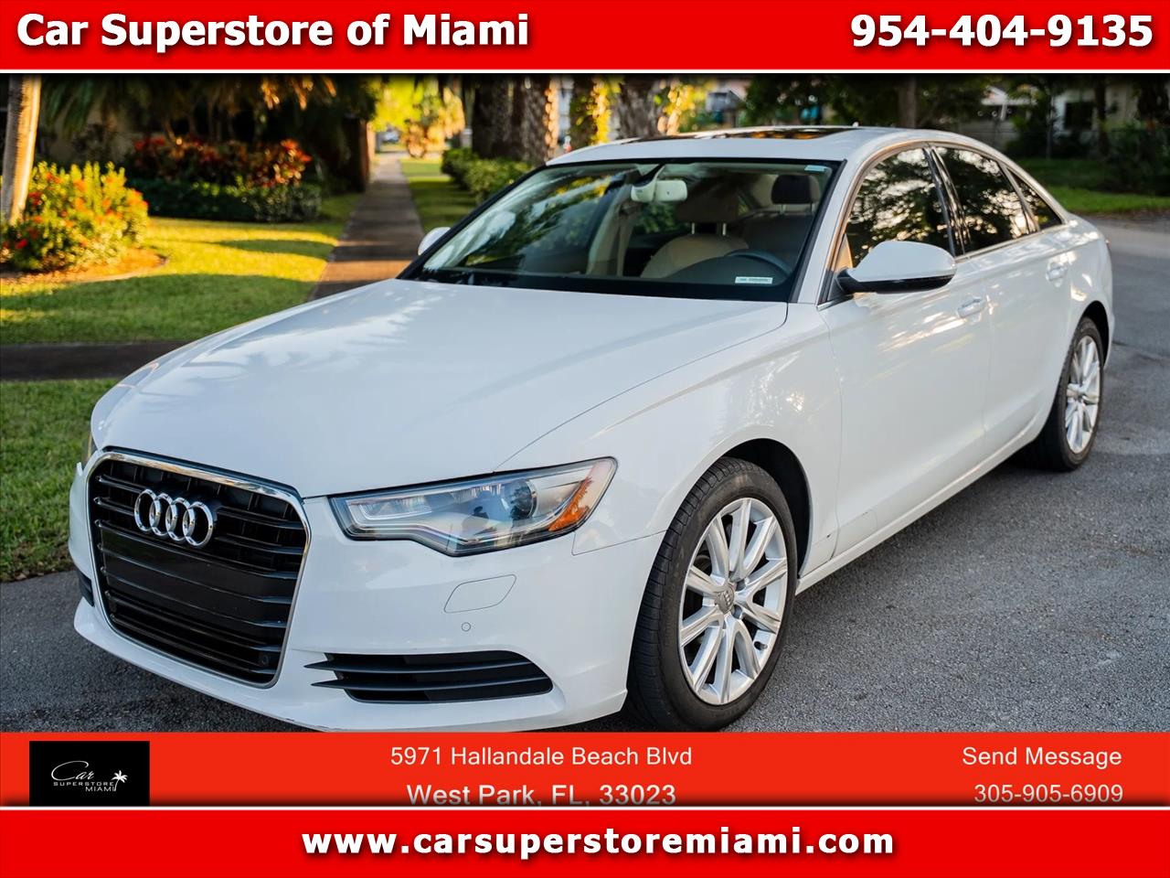 2014 Audi A6 2.0T Premium Plus Sedan 4D