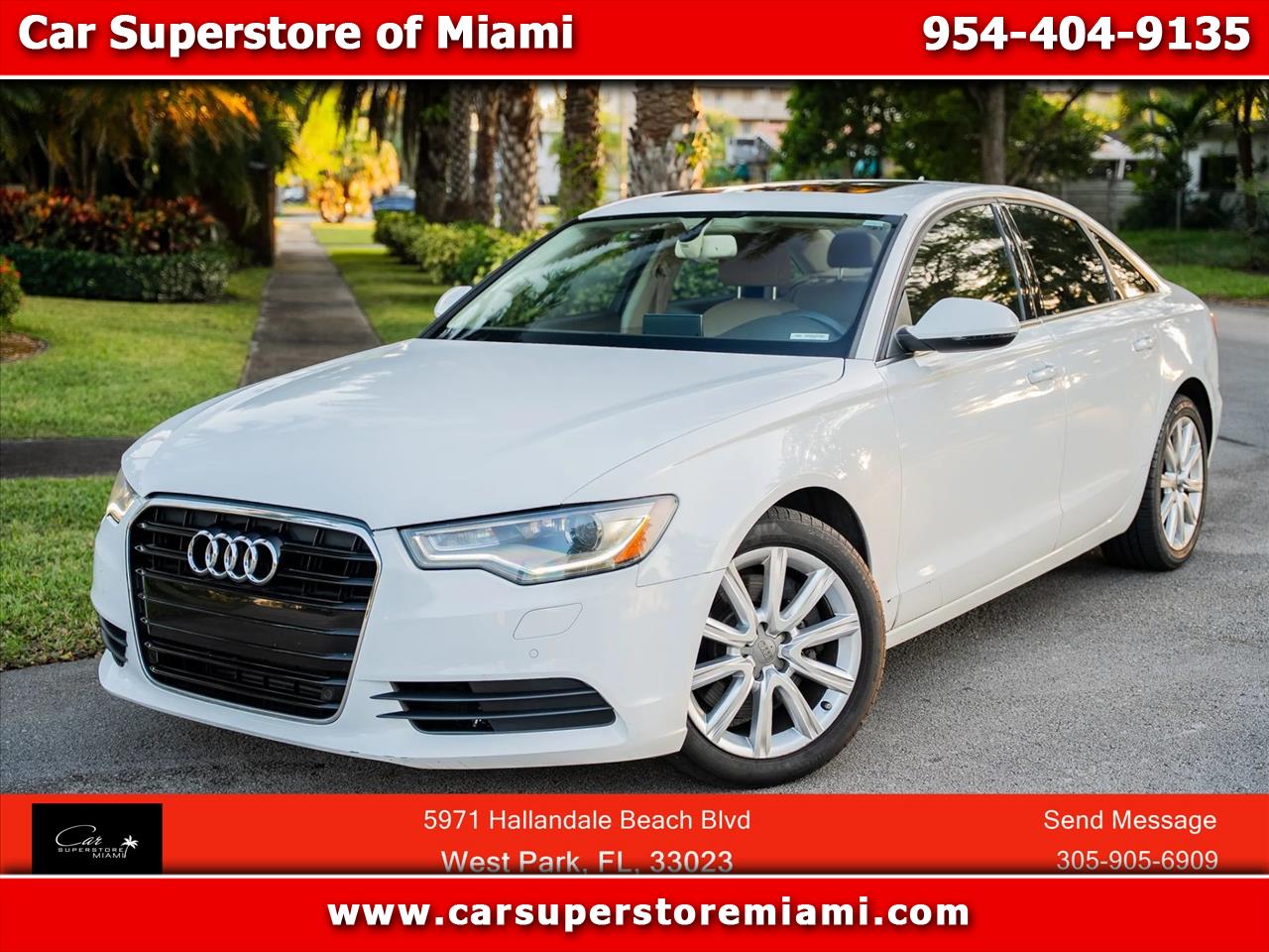 2014 Audi A6 2.0T Premium Plus Sedan 4D