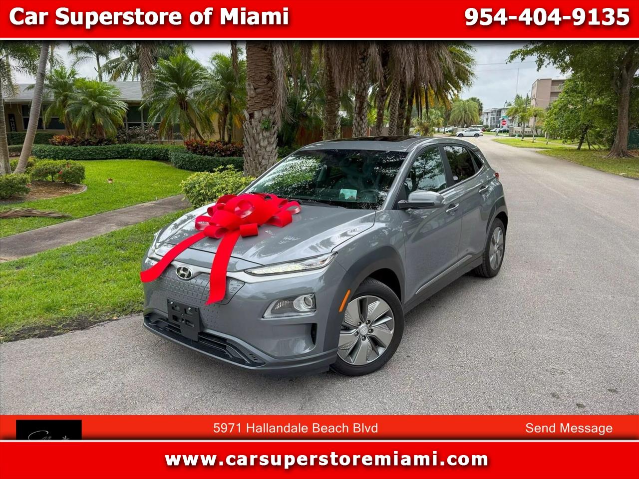 2021 Hyundai Kona EV Ultimate Sport Utility 4D