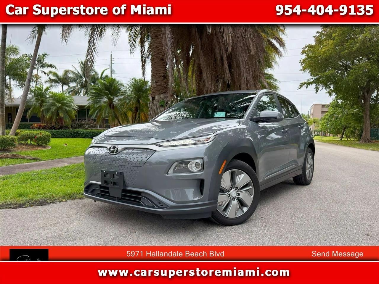 2021 Hyundai Kona EV Ultimate Sport Utility 4D