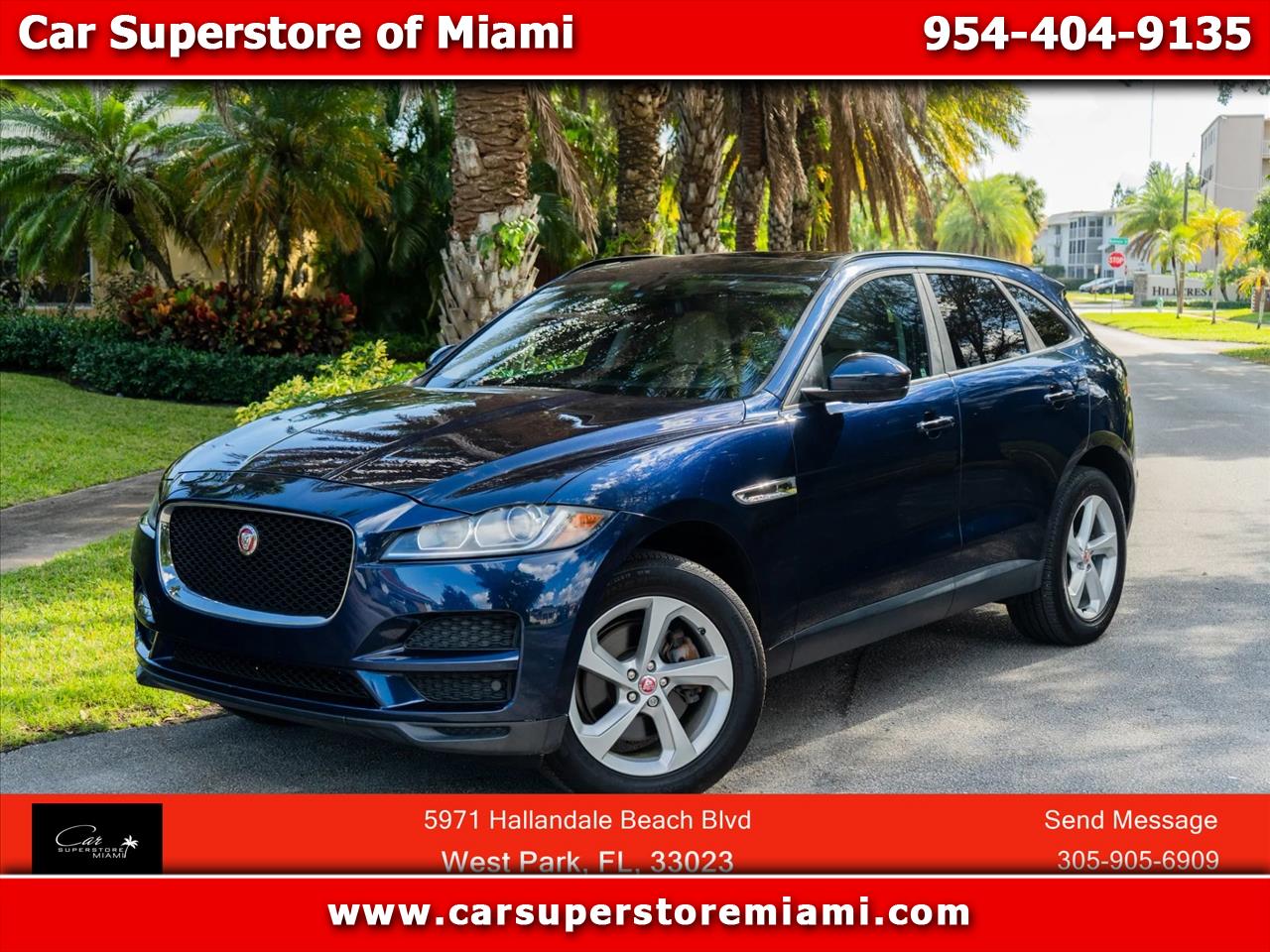 2017 Jaguar F-Pace 35t Premium Sport Utility 4D