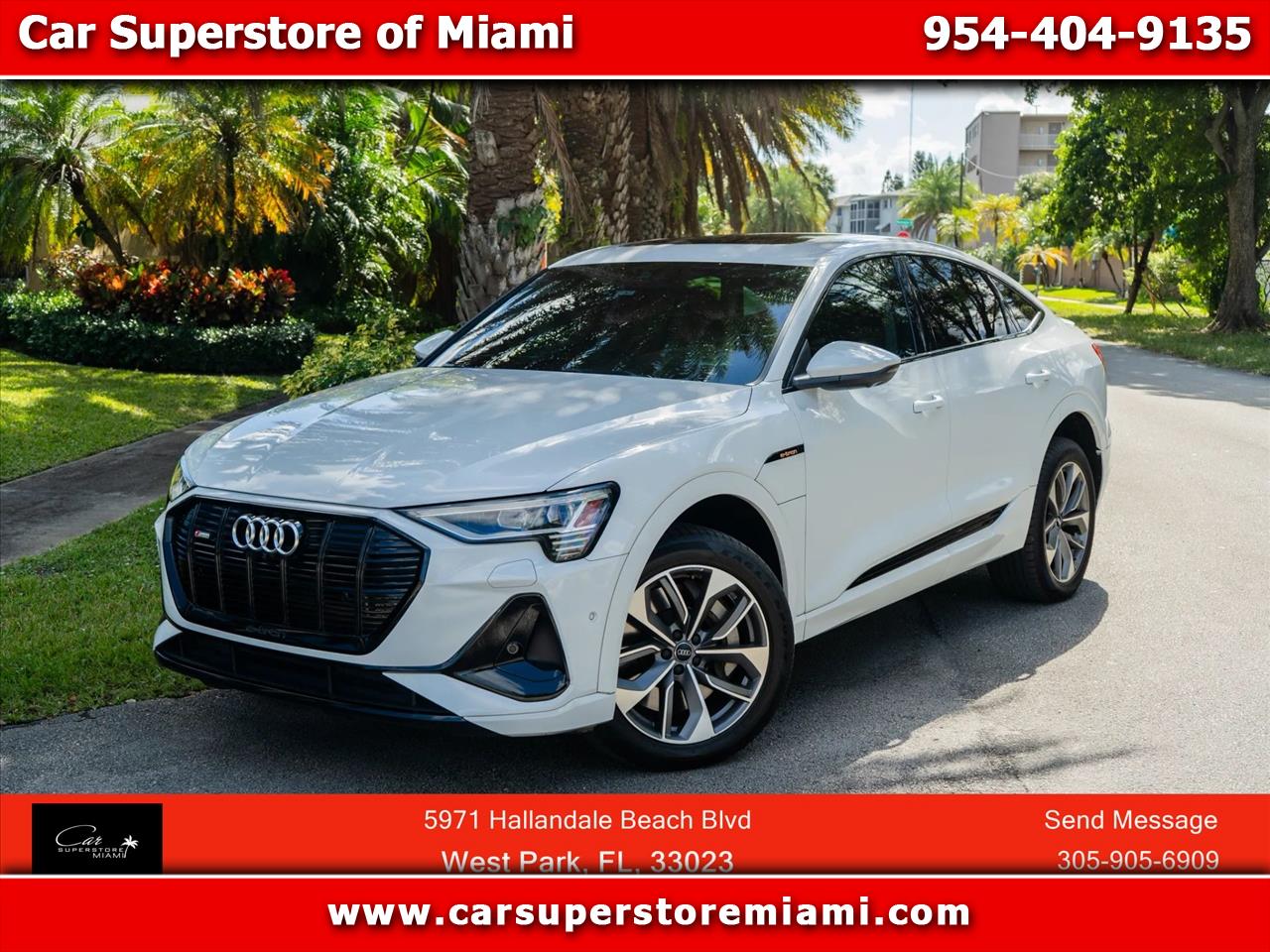 2021 Audi e-tron Sportback Premium Plus Sport Utility 4D