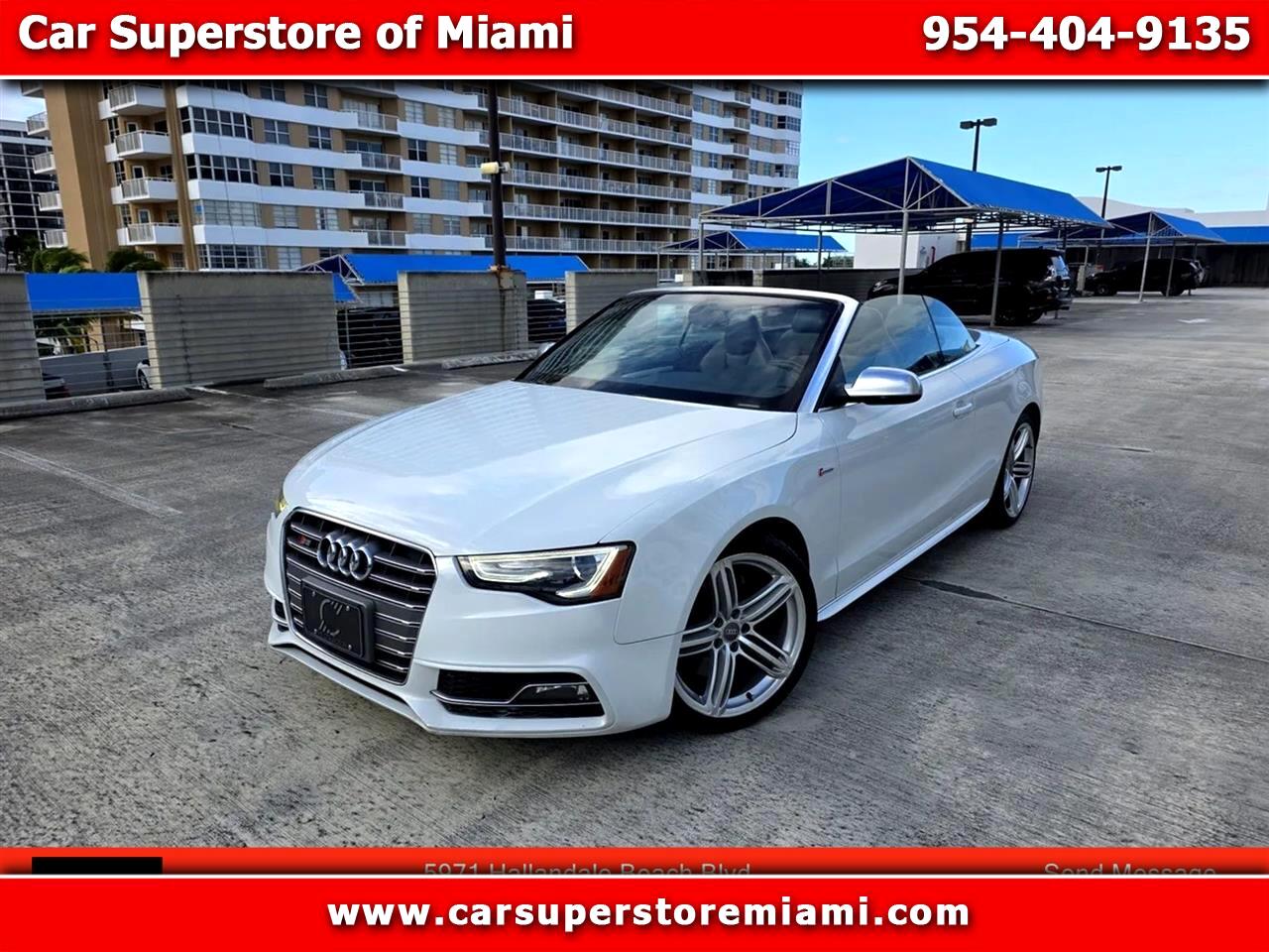 2013 Audi S5 Premium Plus Convertible 2D