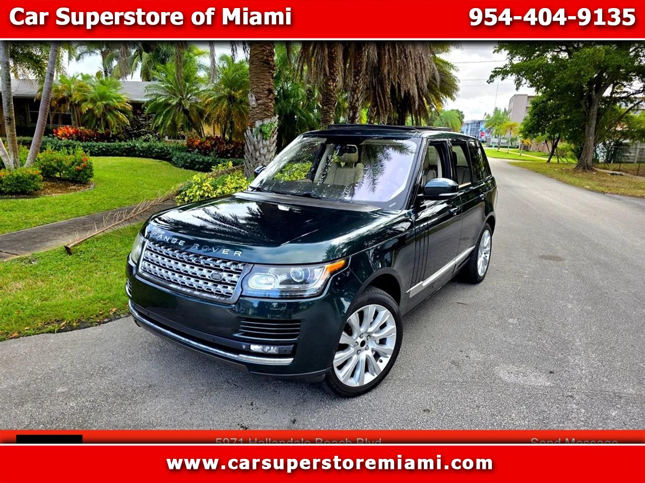 2013 Land Rover Range Rover Supercharged