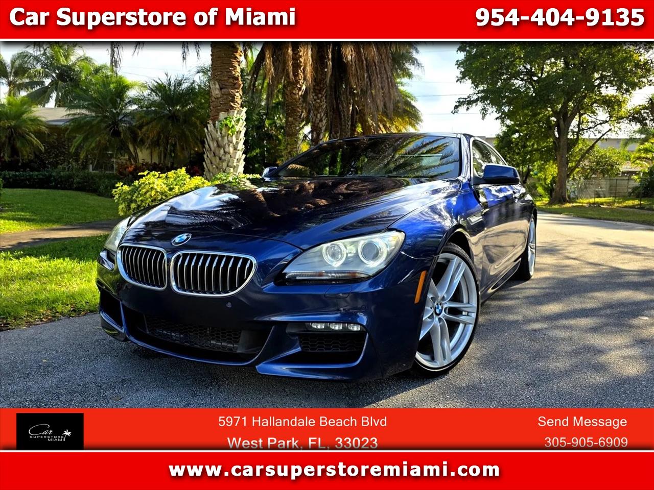 2012 BMW 6-Series 640i Coupe 2D