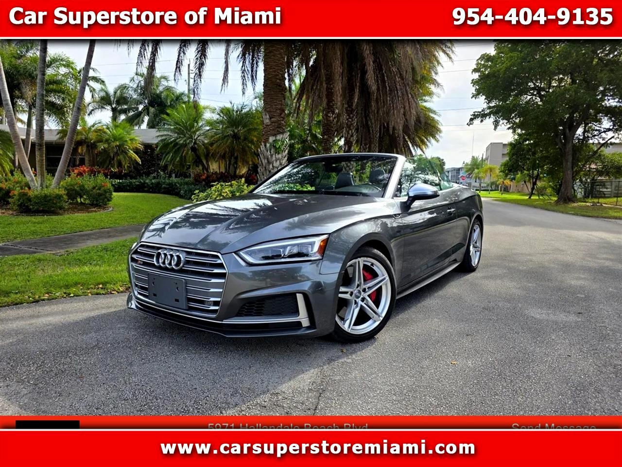 2018 Audi S5 Premium Plus Convertible 2D