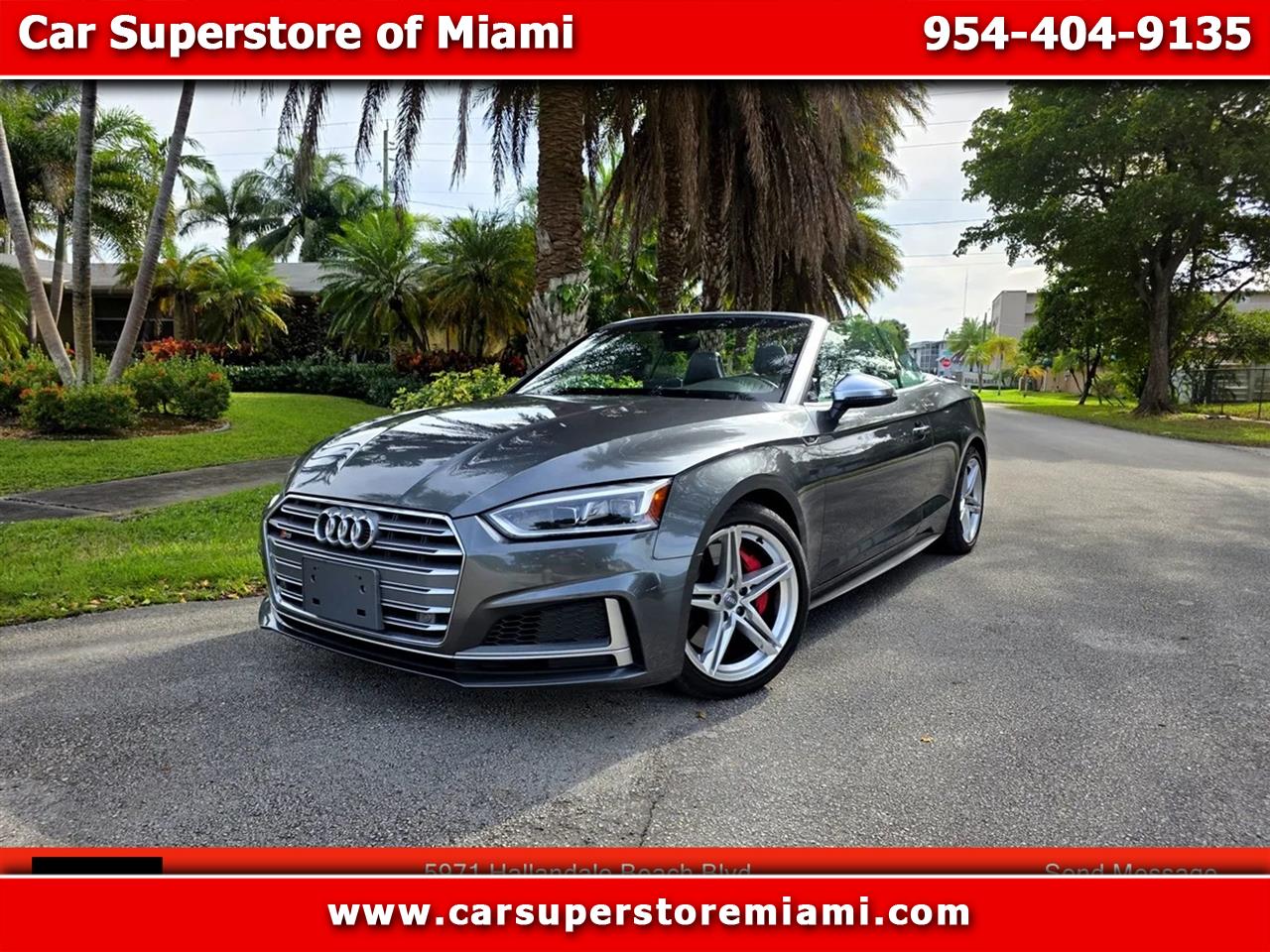 2018 Audi S5 Premium Plus Convertible 2D