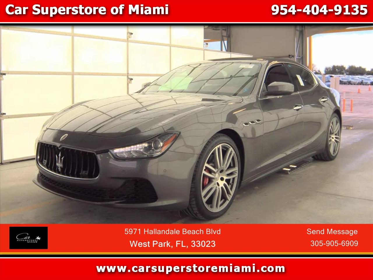 2017 Maserati Ghibli Sedan 4D