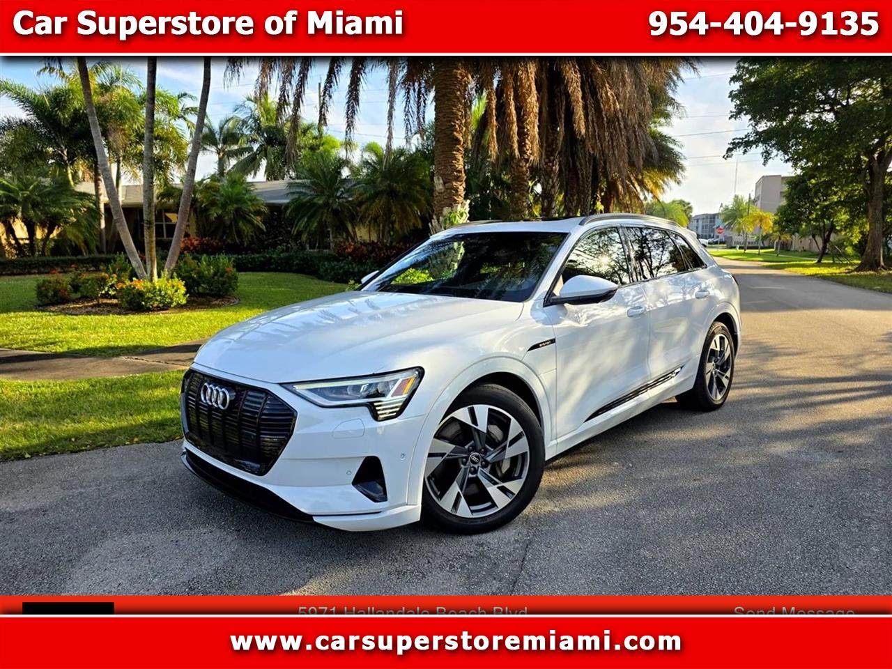 2021 Audi E-Tron Premium Sport Utility 4D