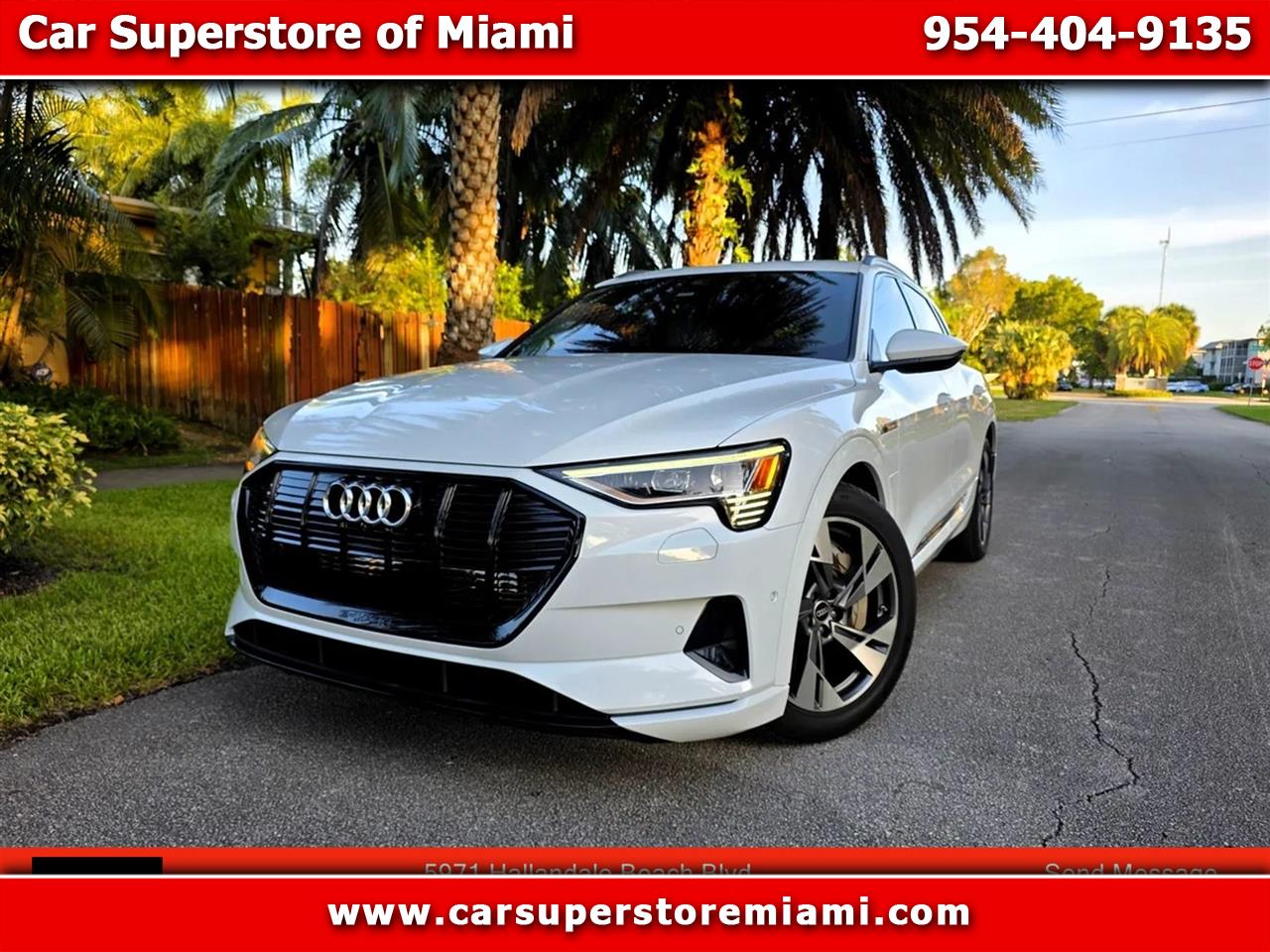 2021 Audi E-Tron Premium Sport Utility 4D