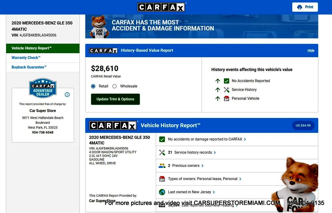 Mercedes-Benz GLE-Class  2020