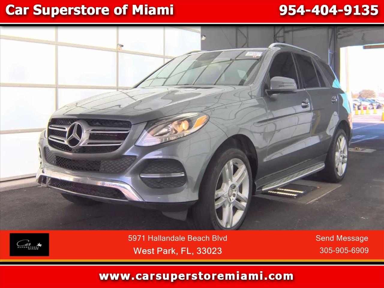 2017 Mercedes-Benz GLE-Class GLE 350 Sport Utility 4D