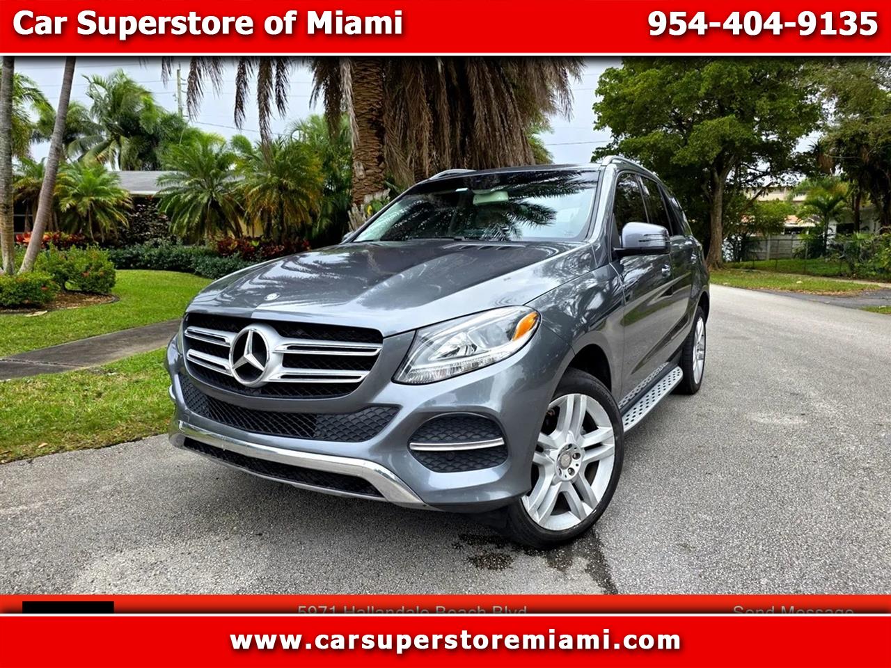 2017 Mercedes-Benz GLE-Class GLE 350 Sport Utility 4D