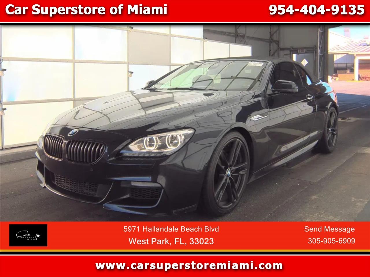 2014 BMW 6-Series 650i Convertible 2D