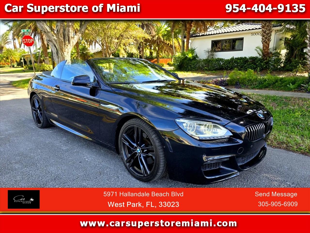 2014 BMW 6-Series 650i Convertible 2D