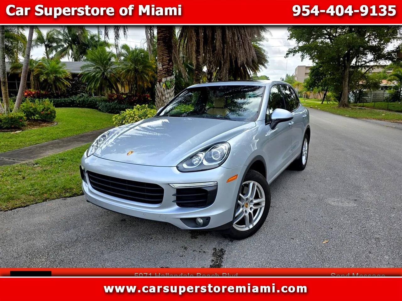 Porsche Cayenne  2016