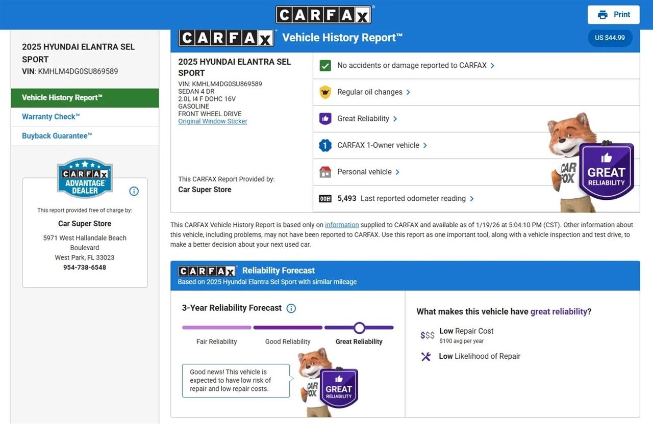 Hyundai Elantra  2025