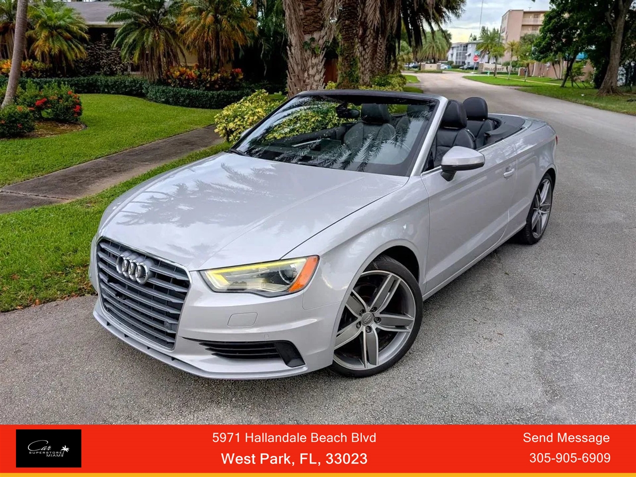 2015 Audi A3 1.8T Premium Plus Cabriolet 2D
