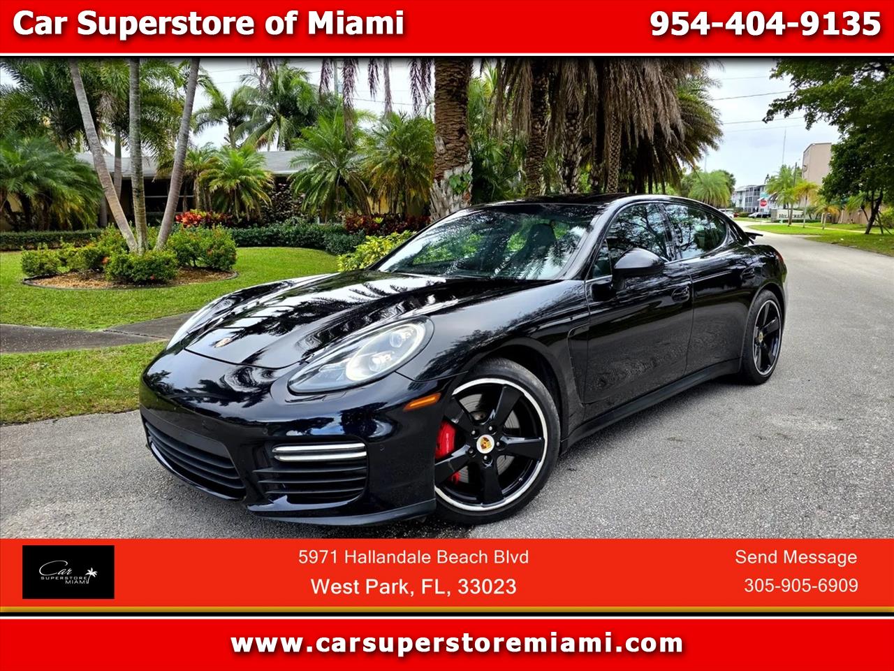 2016 Porsche Panamera GTS