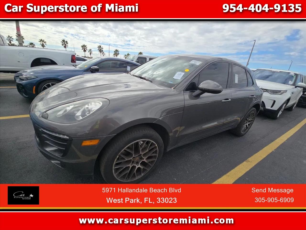 2015 Porsche Macan S Sport Utility 4D
