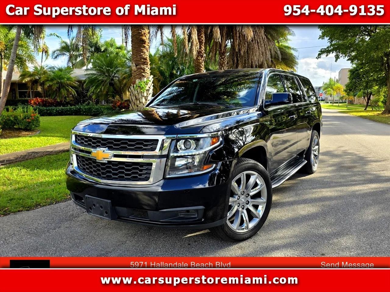 2019 Chevrolet Tahoe Utility 4D Police 5.3L V8