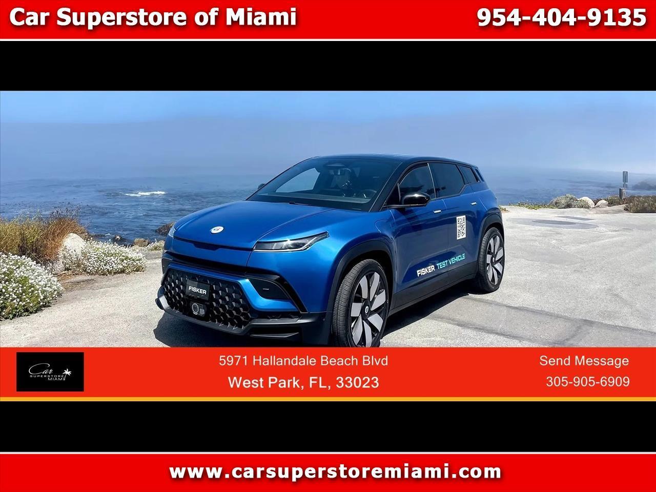 2023 Fisker Ocean One Sport Utility 4D
