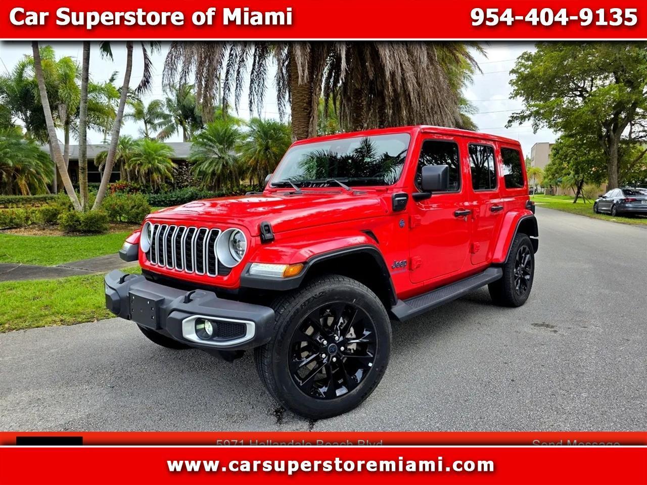 2025 Jeep Wrangler 4xe Sahara 4xe Sport Utility 4D