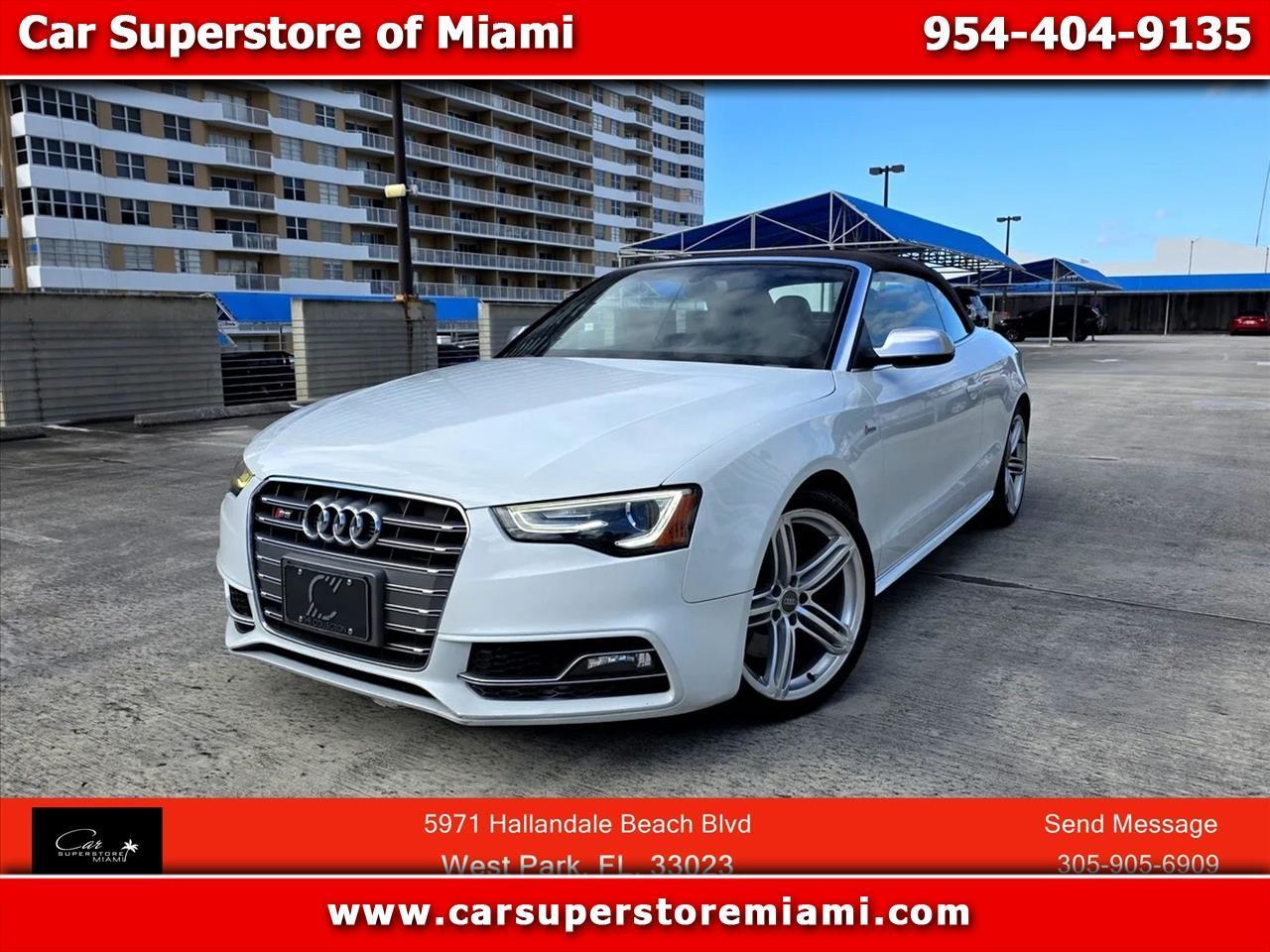 2013 Audi S5 Premium Plus Convertible 2D