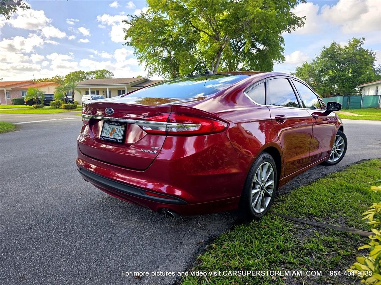 Ford Fusion Hybrid  2017