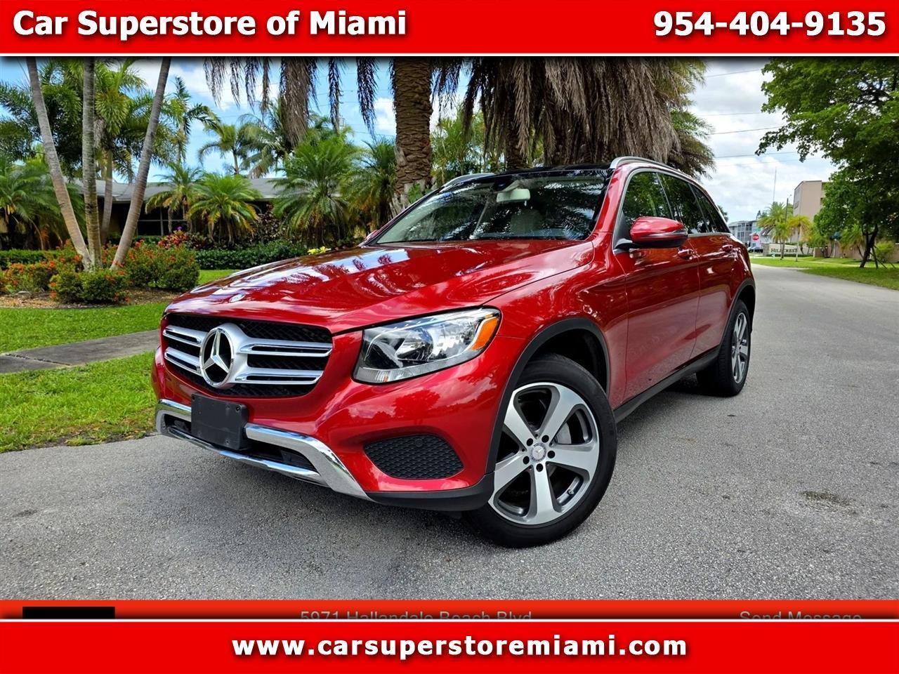 2016 Mercedes-Benz GLC-Class GLC 300 Sport Utility 4D
