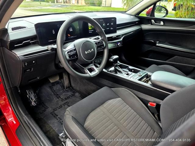 Runway Red 2025 Kia K5 LXS FWD Sedan Front-Wheel Drive 8-Speed Automatic