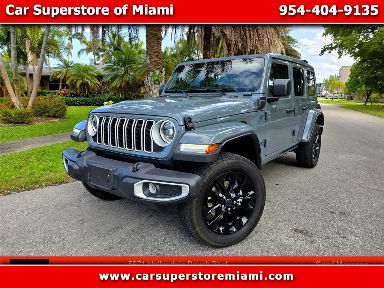 2025 Jeep Wrangler 4xe Sahara 4xe Sport Utility 4D