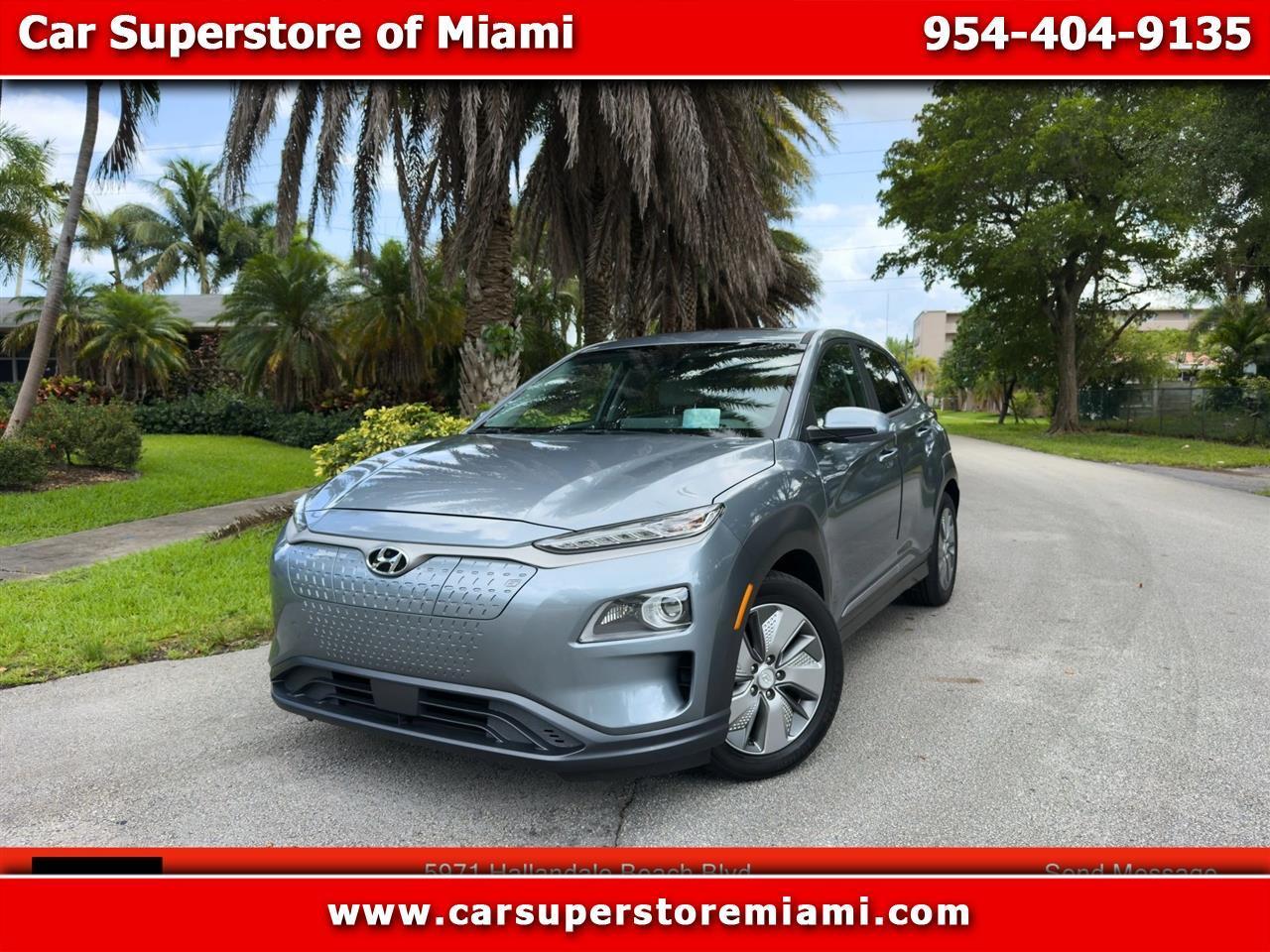 2021 Hyundai Kona EV Ultimate Sport Utility 4D