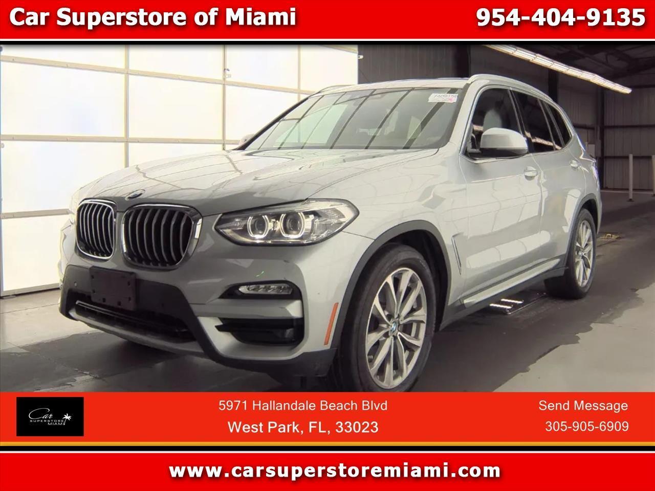 2019 BMW X3 xDrive30i Sport Utility 4D