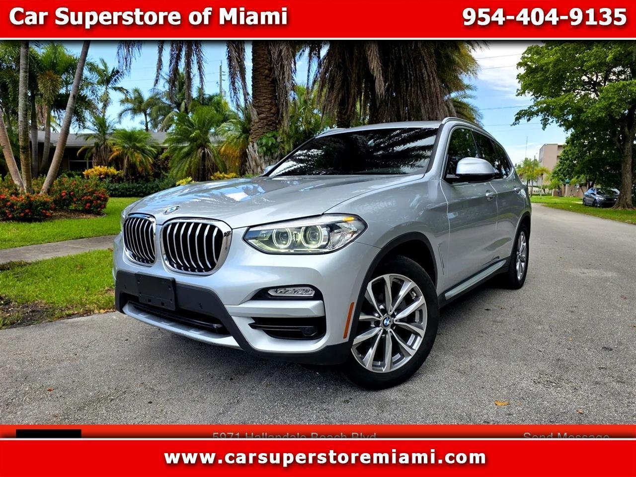2019 BMW X3 xDrive30i Sport Utility 4D