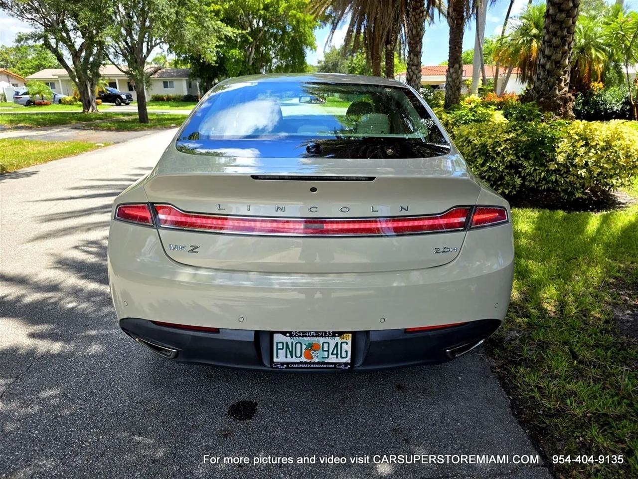 Lincoln MKZ Hybrid  2014