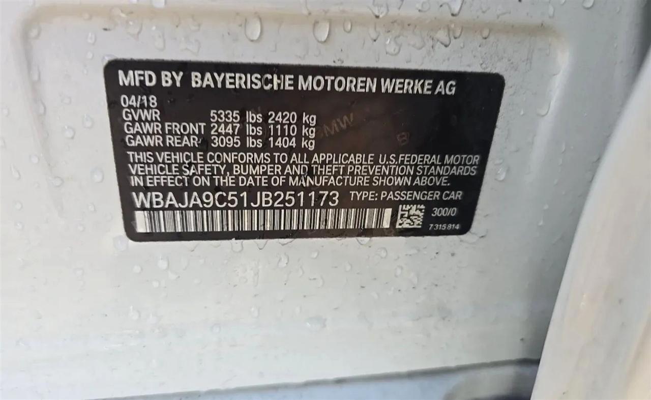 BMW 5-Series  2018