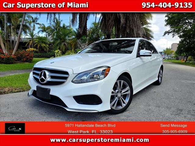 White 2016 Mercedes-Benz E-Class Sedan All-Wheel Drive 7-Speed Automatic