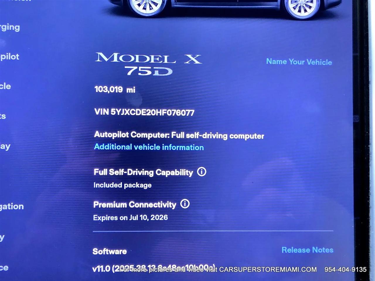 Tesla Model X  2017