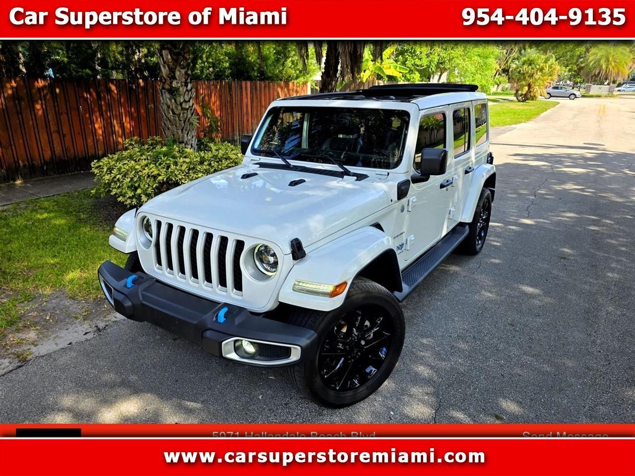 2023 Jeep Wrangler 4xe Sahara 4xe Sport Utility 4D