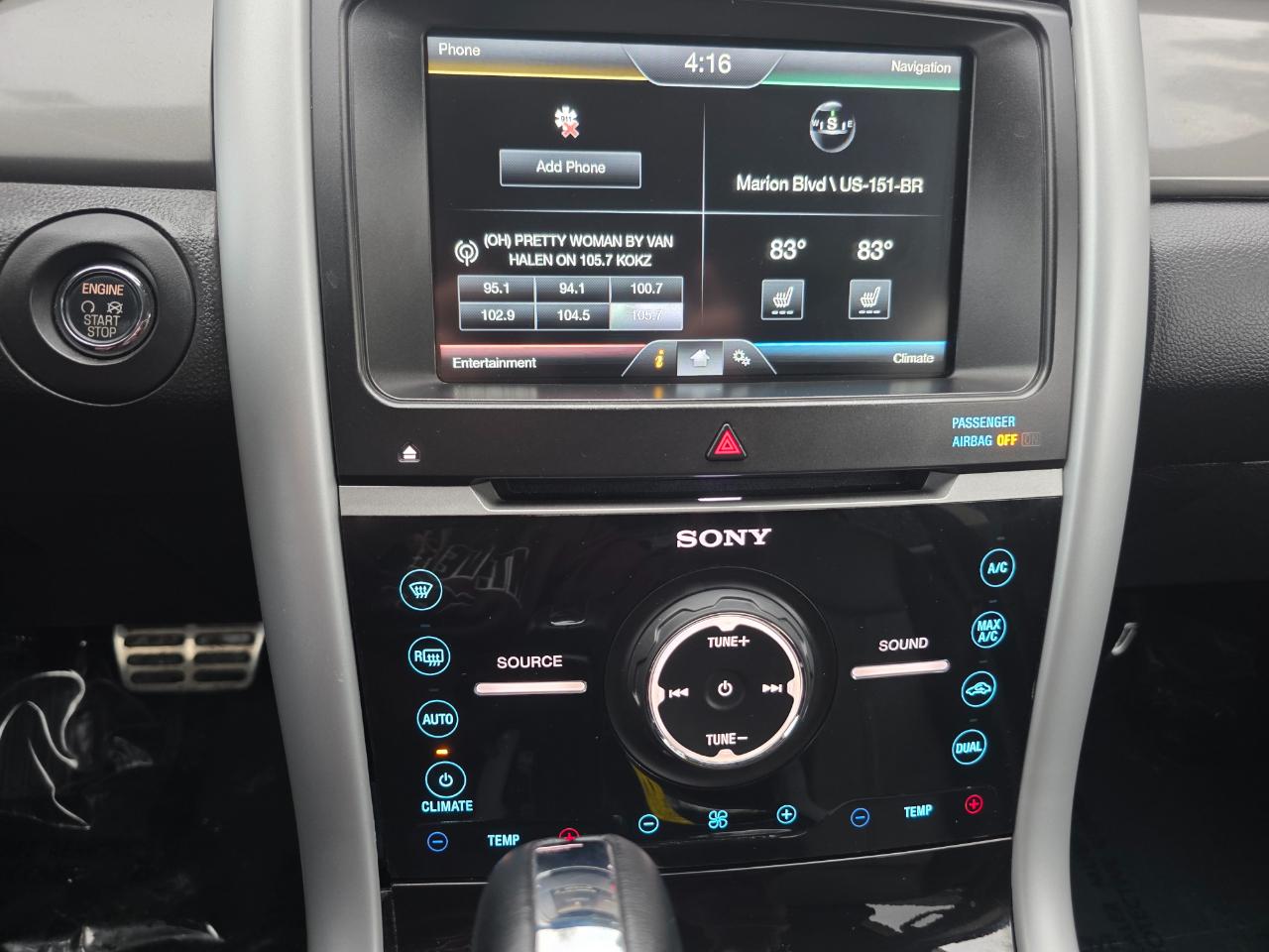 Ford Edge 4dr Sport AWD 2014