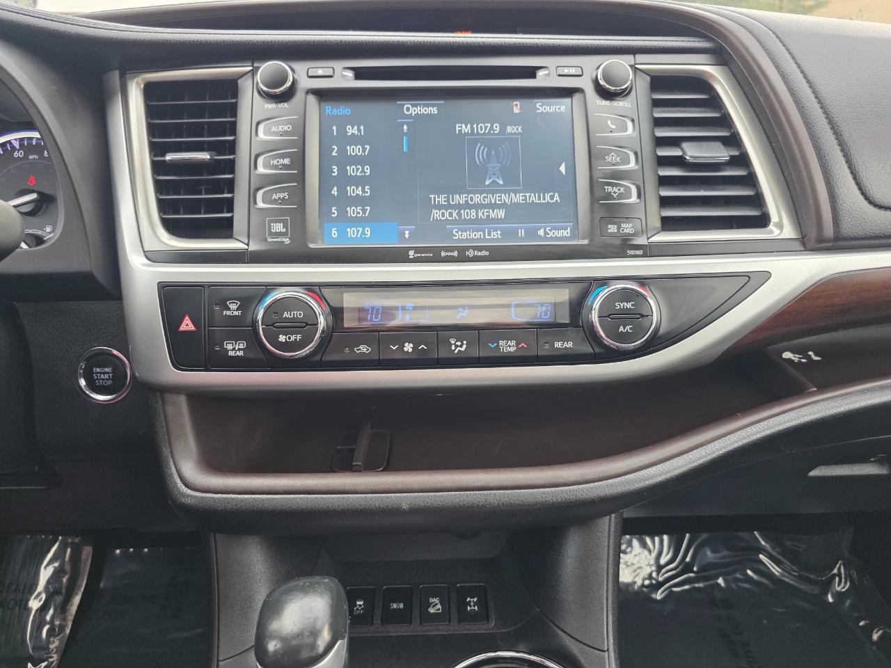 Toyota Highlander AWD 4dr V6 Limited (Natl) 2016