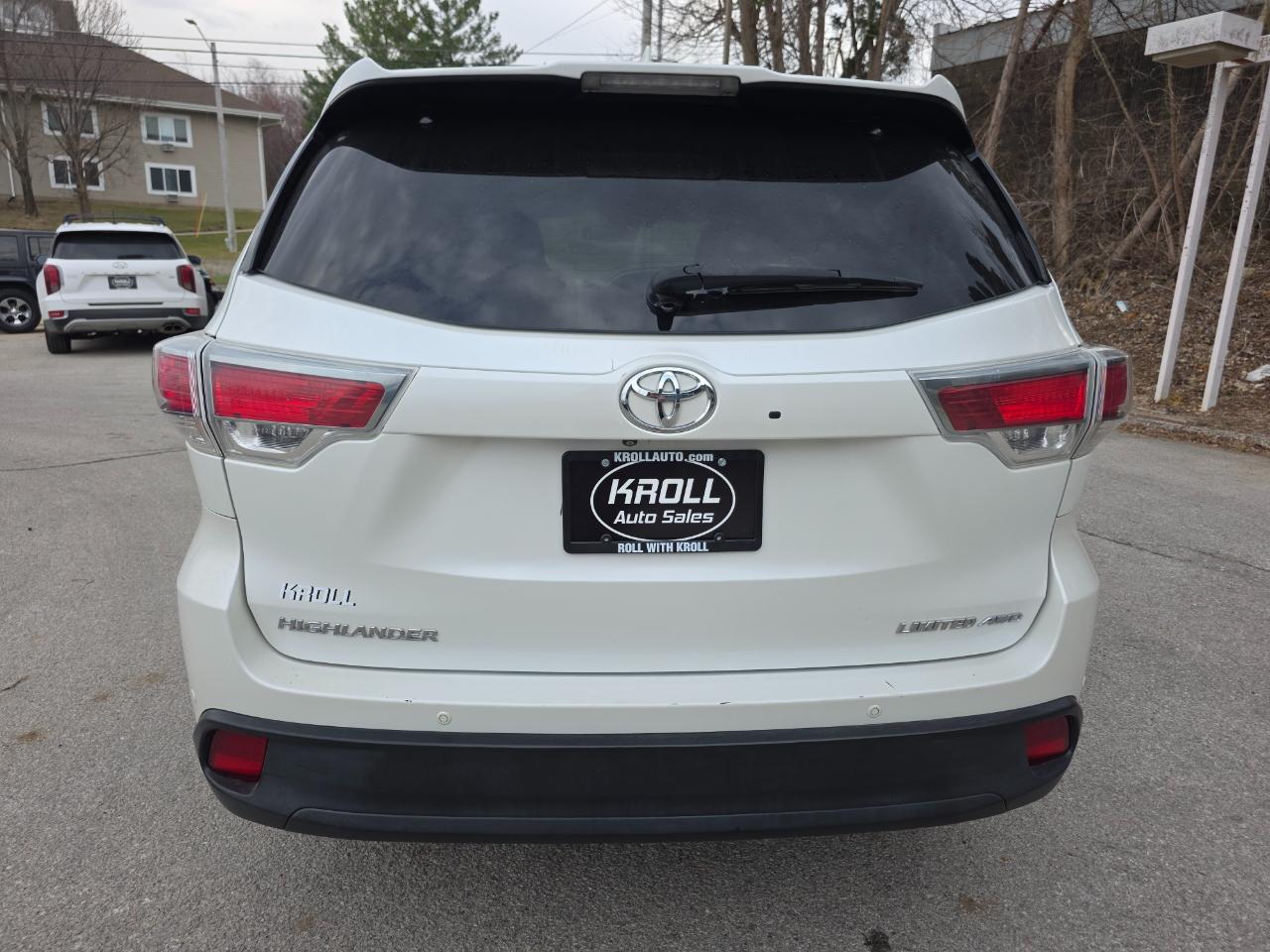 Toyota Highlander AWD 4dr V6 Limited (Natl) 2016