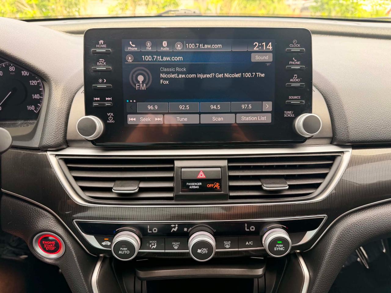 Honda Accord Sedan Sport 1.5T CVT 2018