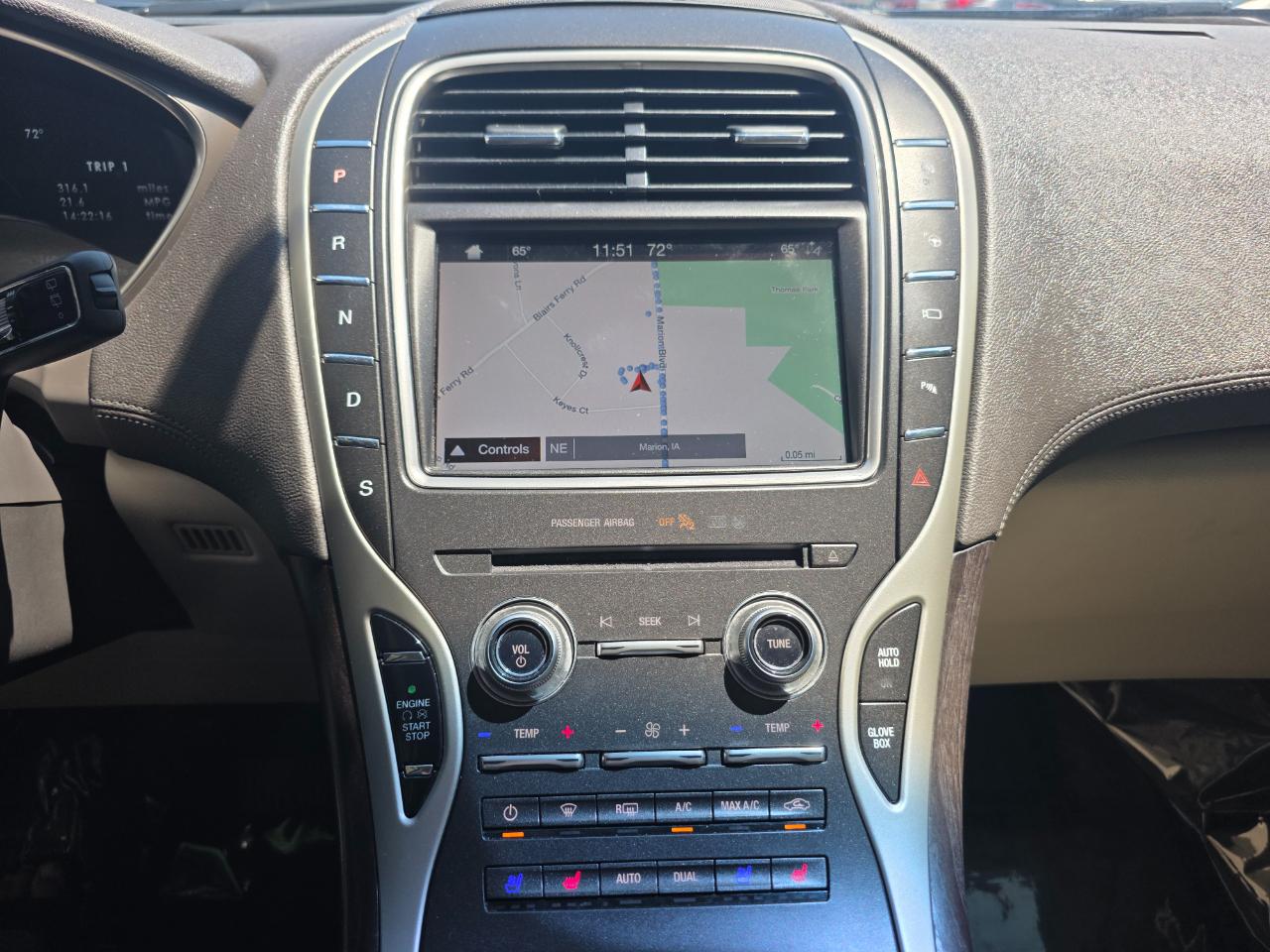 Lincoln Nautilus Reserve FWD 2019