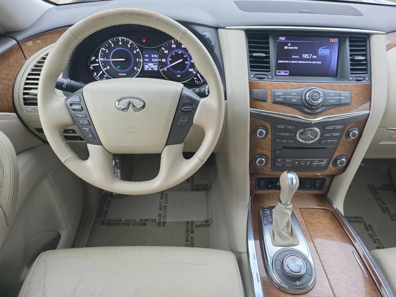 Infiniti QX56 4WD 4dr 7-passenger 2012