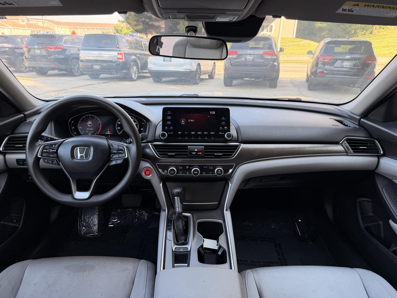 Honda Accord Sedan LX 1.5T CVT 2019