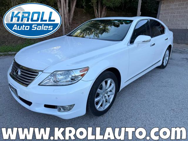 White 2010 Lexus LS Sedan All-Wheel Drive Automatic
